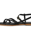 Free People Women's Sunny Days Sandal Black 8 Medium
