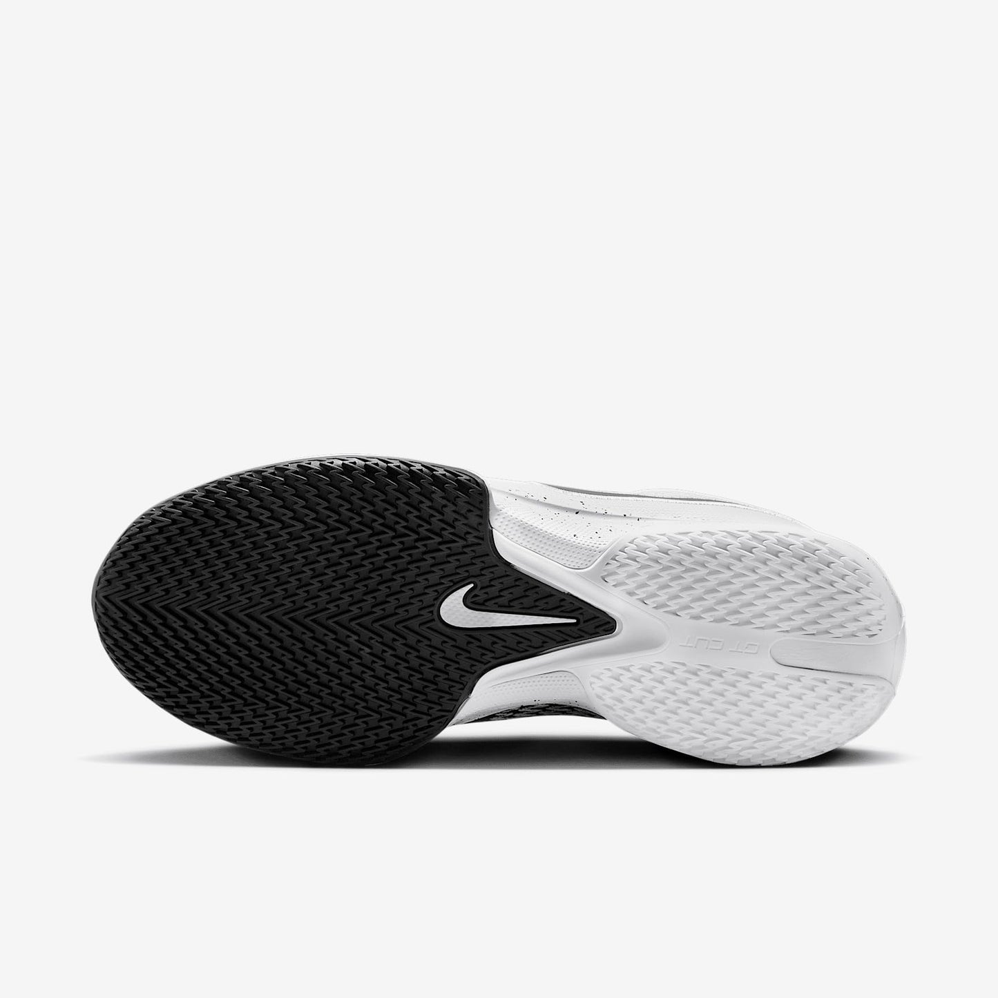 Nike G.T. Cut Academy Men's Basketball Shoes (FB2599-103, White/Black/Black) Size 7.5