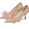 Stuart Weitzman Womens Blushing Bow 75 Pump Ginger, 8.5 Medium