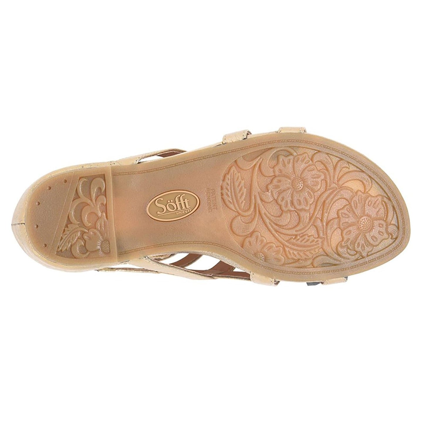 Sofft Womens Rio II Gold Metallic 10 M (B)