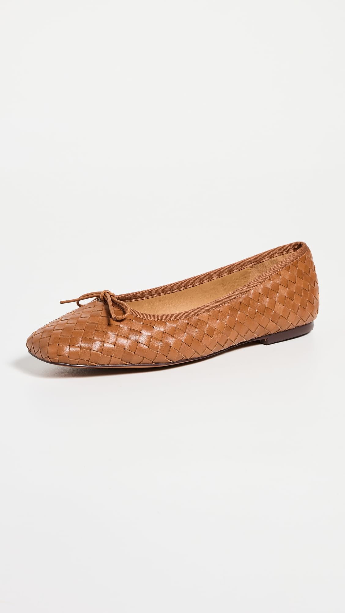 Madewell Women's The Anelise Ballet Flats, Warm Coffee, Tan, 11 Medium US