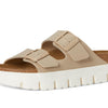 Birkenstock Female Papillio by Birkenstock Arizona Chunky - Birko-Flor™ Sandcastle Women 9-9.5