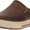 Skechers Men's Porter Vamen Slip-On Loafer, Brown, 8 M US