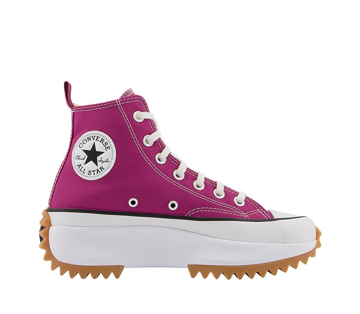 Converse Men's Run Star Hike High Top Sneakers (Midnight Hibiscus/Black/White, 7.5)