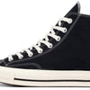Converse Men's Chuck Taylor 70 Hi Top, Black/Black/Egret, Size 3