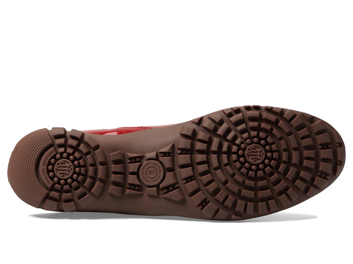 Marc Joseph New York Womens Hampton Golf Red Patent 11 M