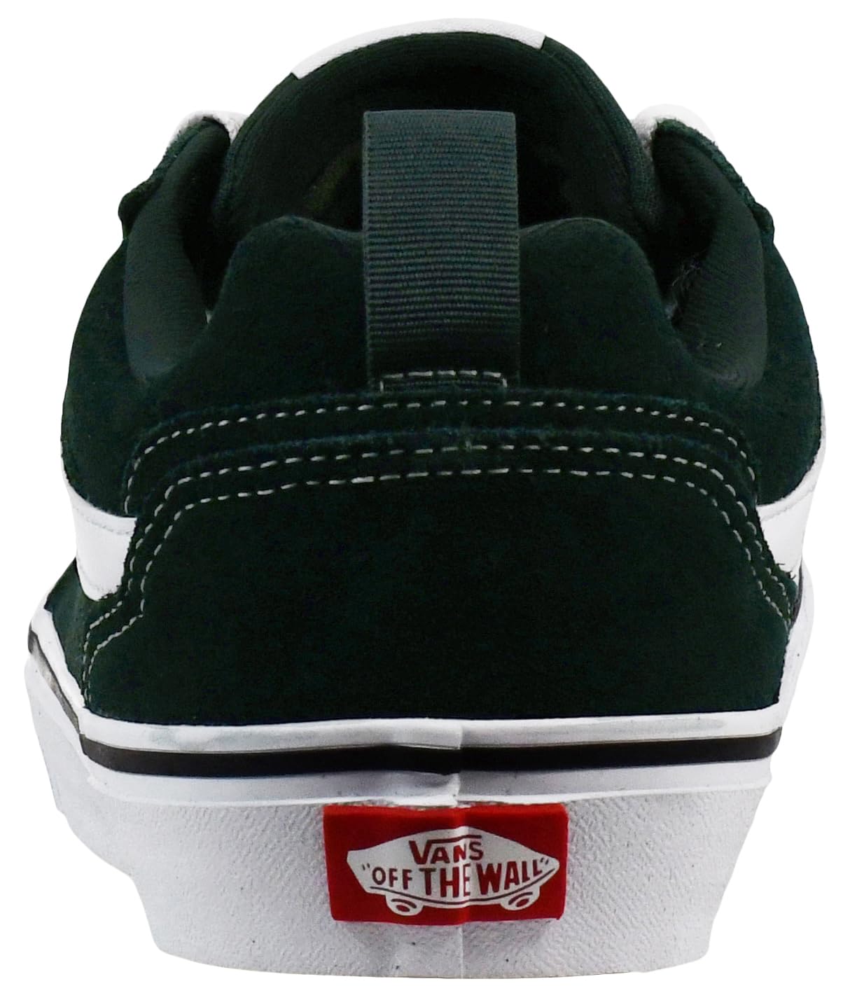 Vans Men's Filmore Sneaker, Suede Scarab/White, 10.5 M US