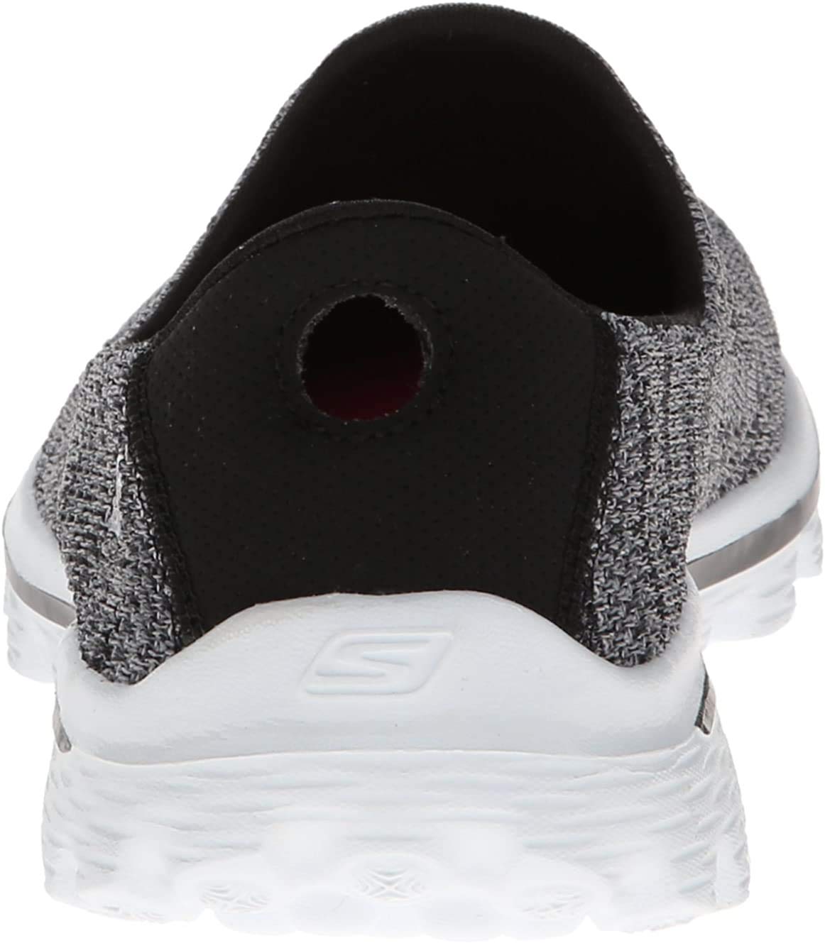 Skechers Performance Women's Go Walk 2 Hypo Walking Shoe,Black/White,6.5 M US