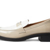 Stuart Weitzman Palmer Bold Loafer Dune/White 10 B