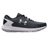 Under Armour Women's Charged Rogue 3 Knit, (001) Black/White/Iridescent, 10, US