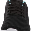 Skechers Women's Go Walk Joy Upturn, Black/Aqua, 5.5