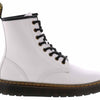 Dr Martens Zavala T Lamper Combat Boot White in Size 6