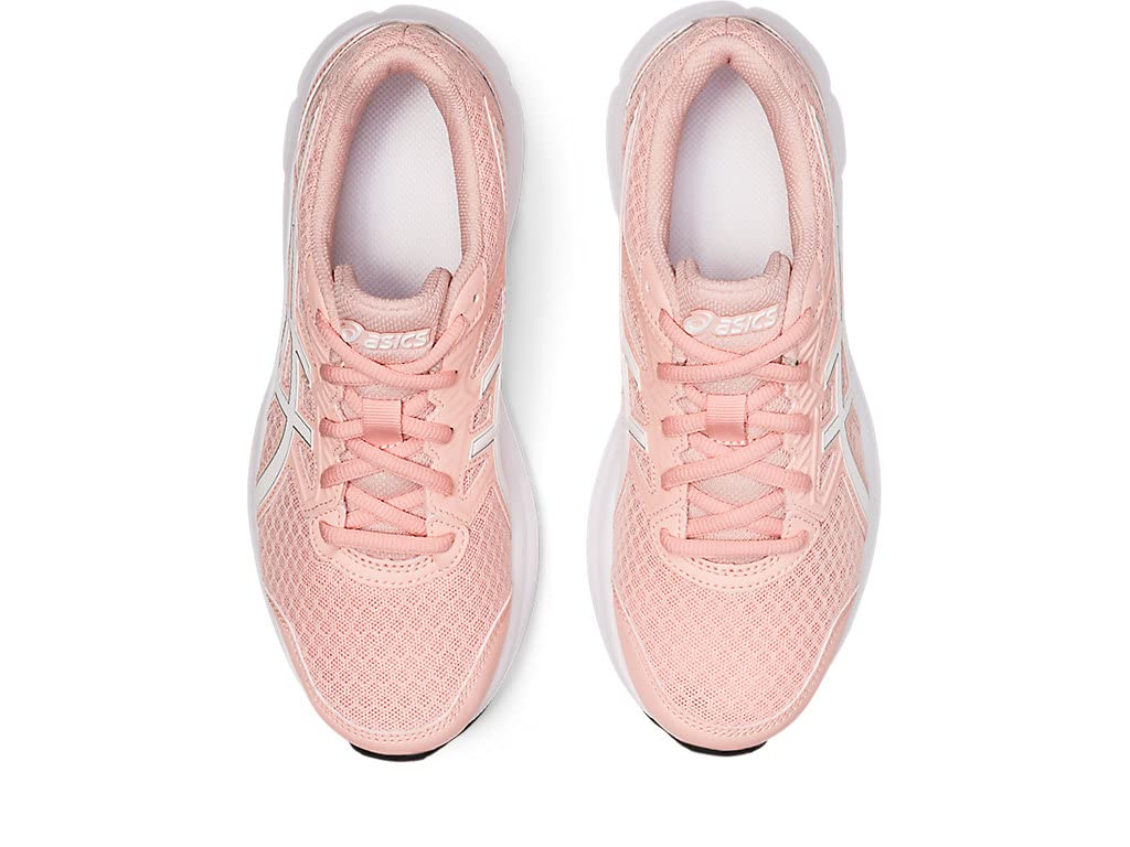 ASICS Kid's JOLT 3 Grade School Running Shoes, 3.5, Frosted Rose/White