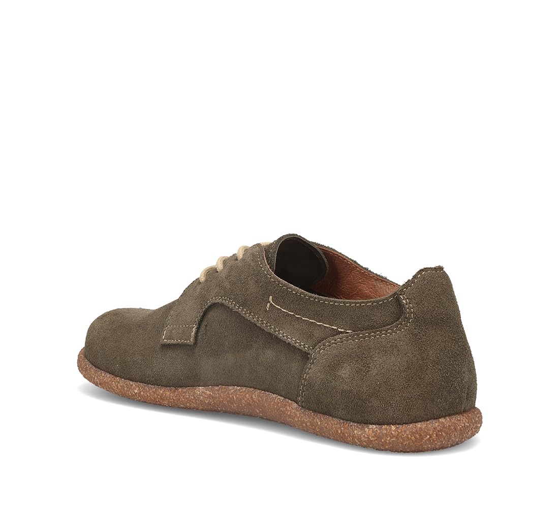 Taos Footwear Women's Utmost Oxford Olive Suede 8-8.5 (M) US