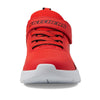 Skechers Boy's Microspec Ii-Zovrix Sneaker, Red/Black, 2.5 Little Kid