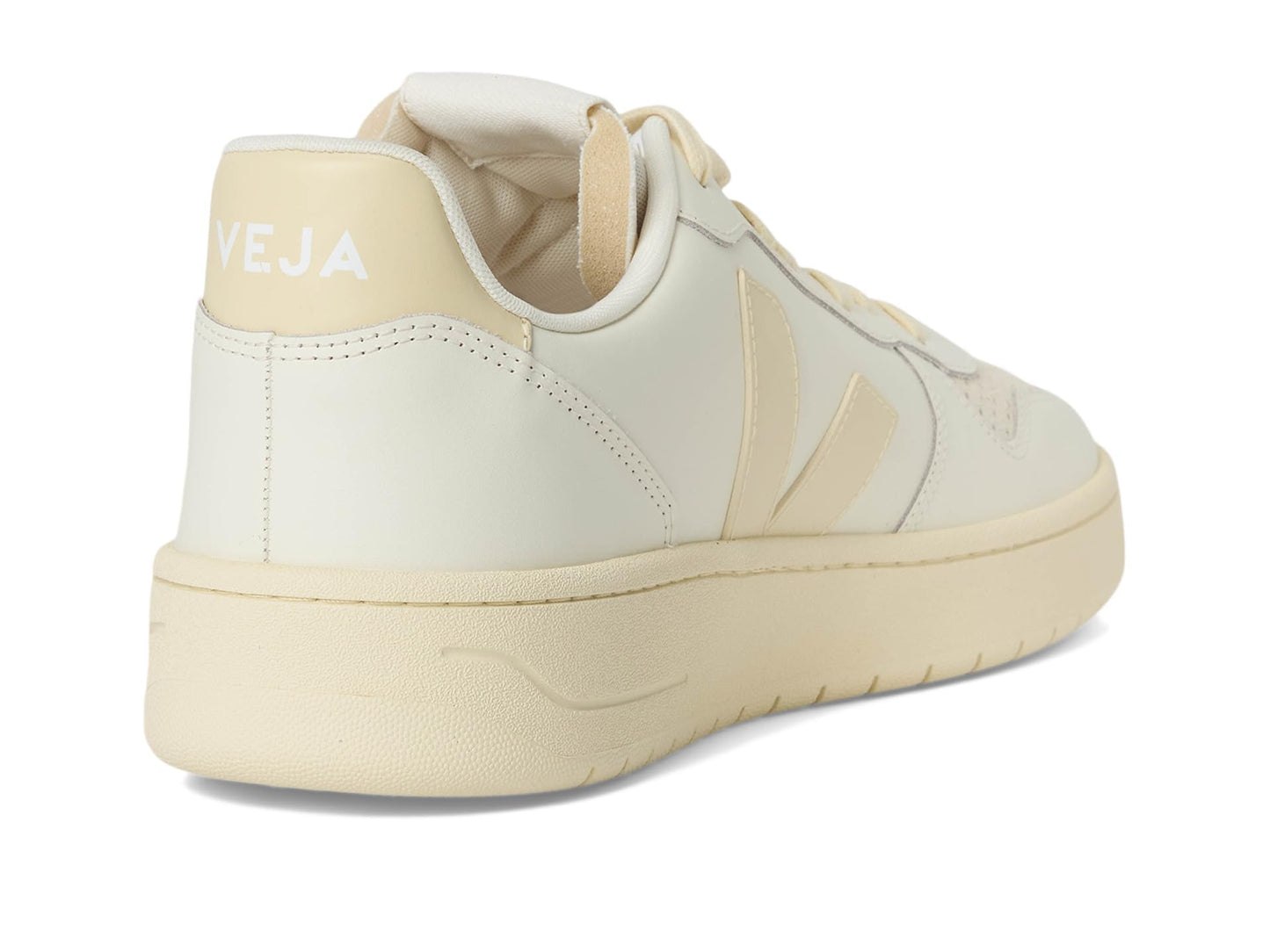 VEJA Men's V-10 Prime Sneaker, Pure Calcaire, 9.5