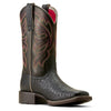 ARIAT Women's Buckley Western Boot, Limousine Black/Black Blanket Emboss, 7.5
