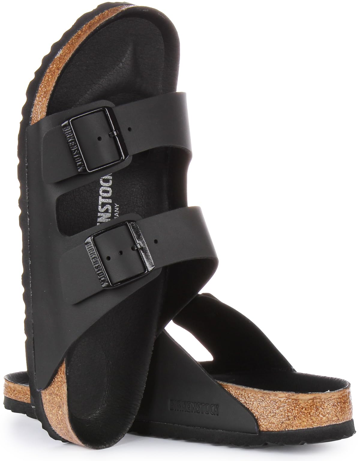 Birkenstock Men's Arizona Triples Black, Birko Flor Slippers, Triples Black, 7.5