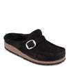 Birkenstock Women's, Buckley Shearling Clog - Narrow Width Black 39 M
