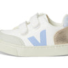 VEJA Kids Kids Small V-12 Chromefree (Toddler) Sneaker, Extra White/Multico Olympe, 6 US Unisex