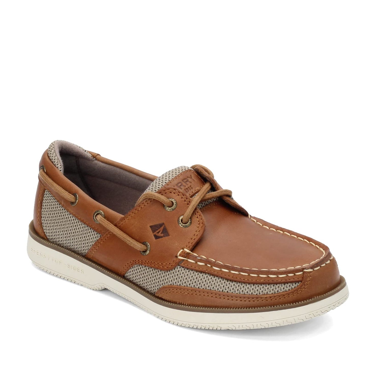 Sperry Men's Surveyor 2-Eye Boat Shoe, Sonora, 16