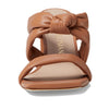 Stuart Weitzman Playa 75 Knot Block Slide Tan 8.5 B