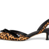 Cole Haan Womens Noella Bow Sling Pump, Leopard Print Haircalf, 8 Medium