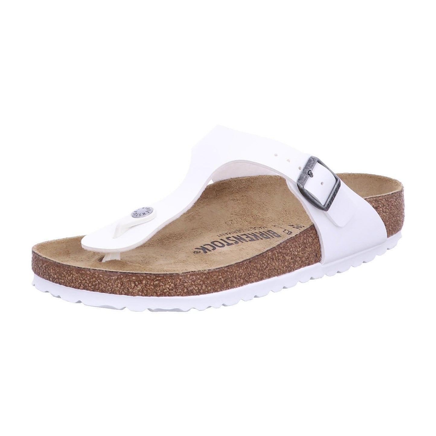 Birkenstock GIZEH Birko-Flor, Women's Flip Flops, White (Blanc Blanc), 3.5 UK (36 EU)