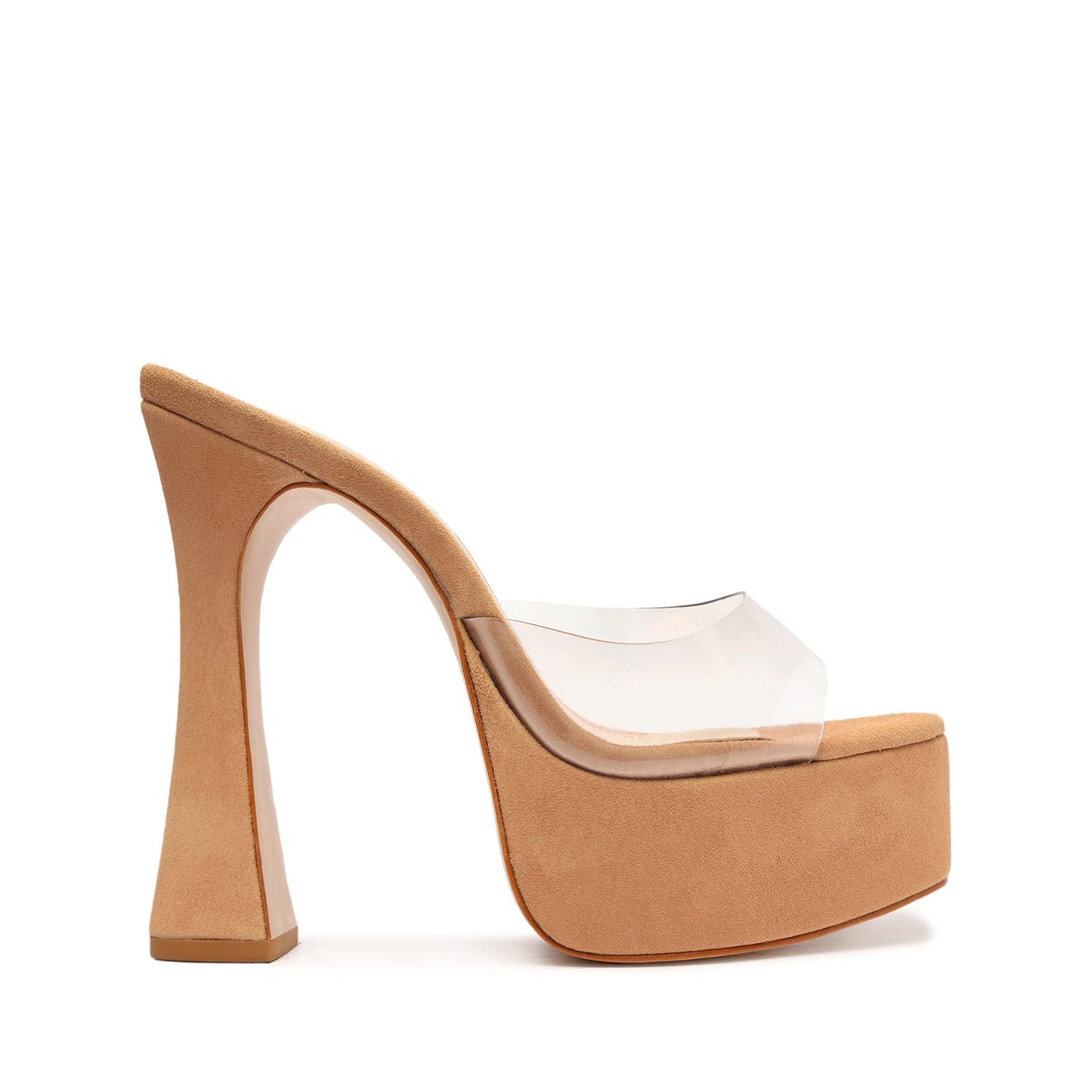 SCHUTZ Haila Transparente (Honey Beige) 8.5 M