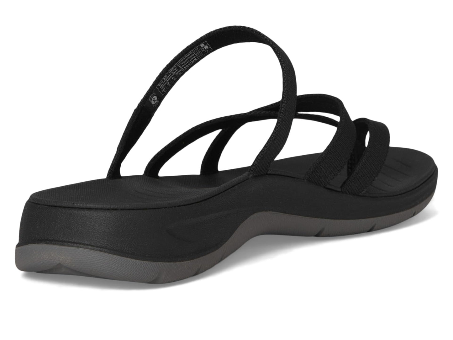 Teva Women's Tirratraveler Flip Black 5 Medium