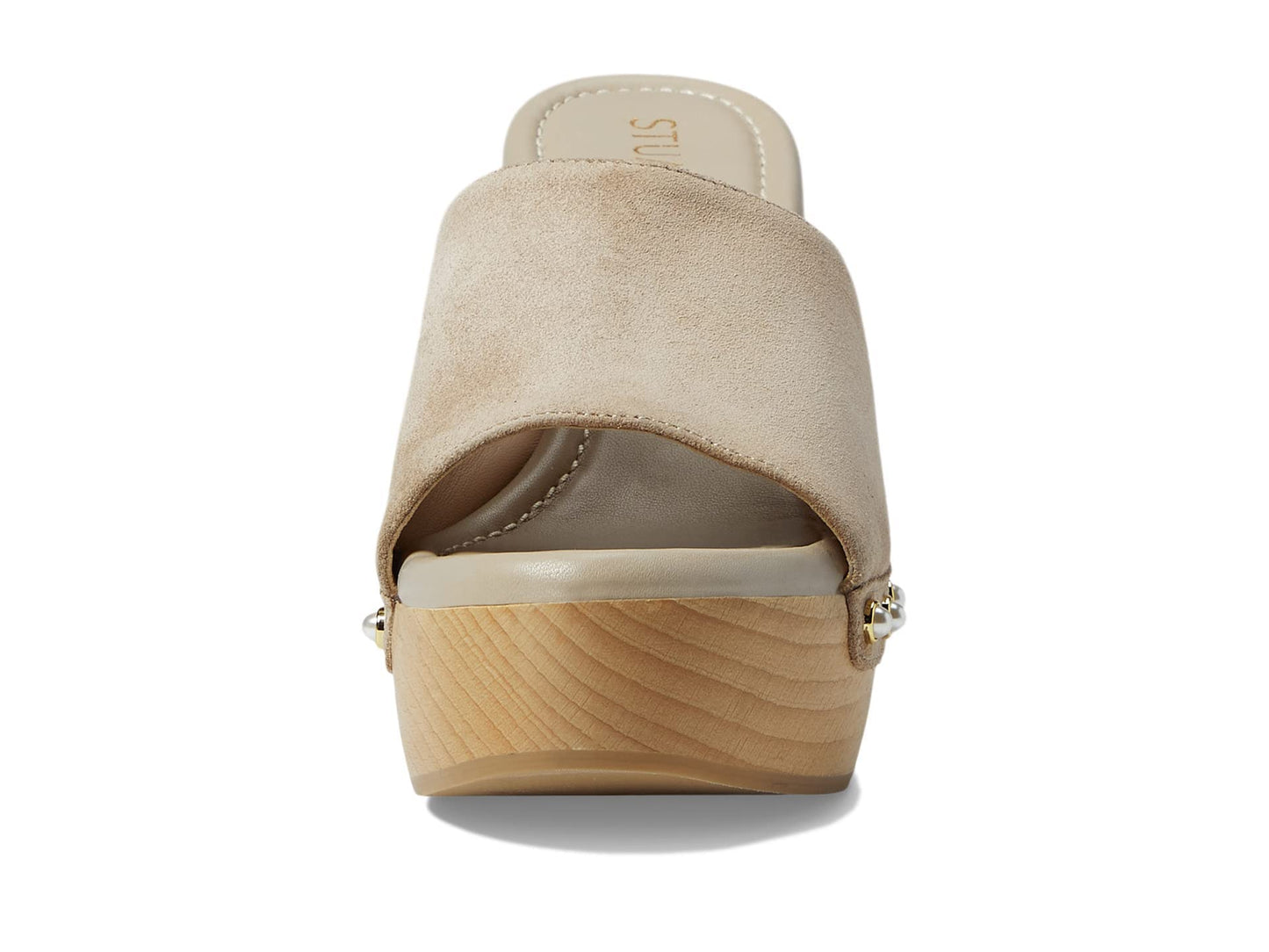 Stuart Weitzman Pearl Clog 85 Sandal Latte 10 B