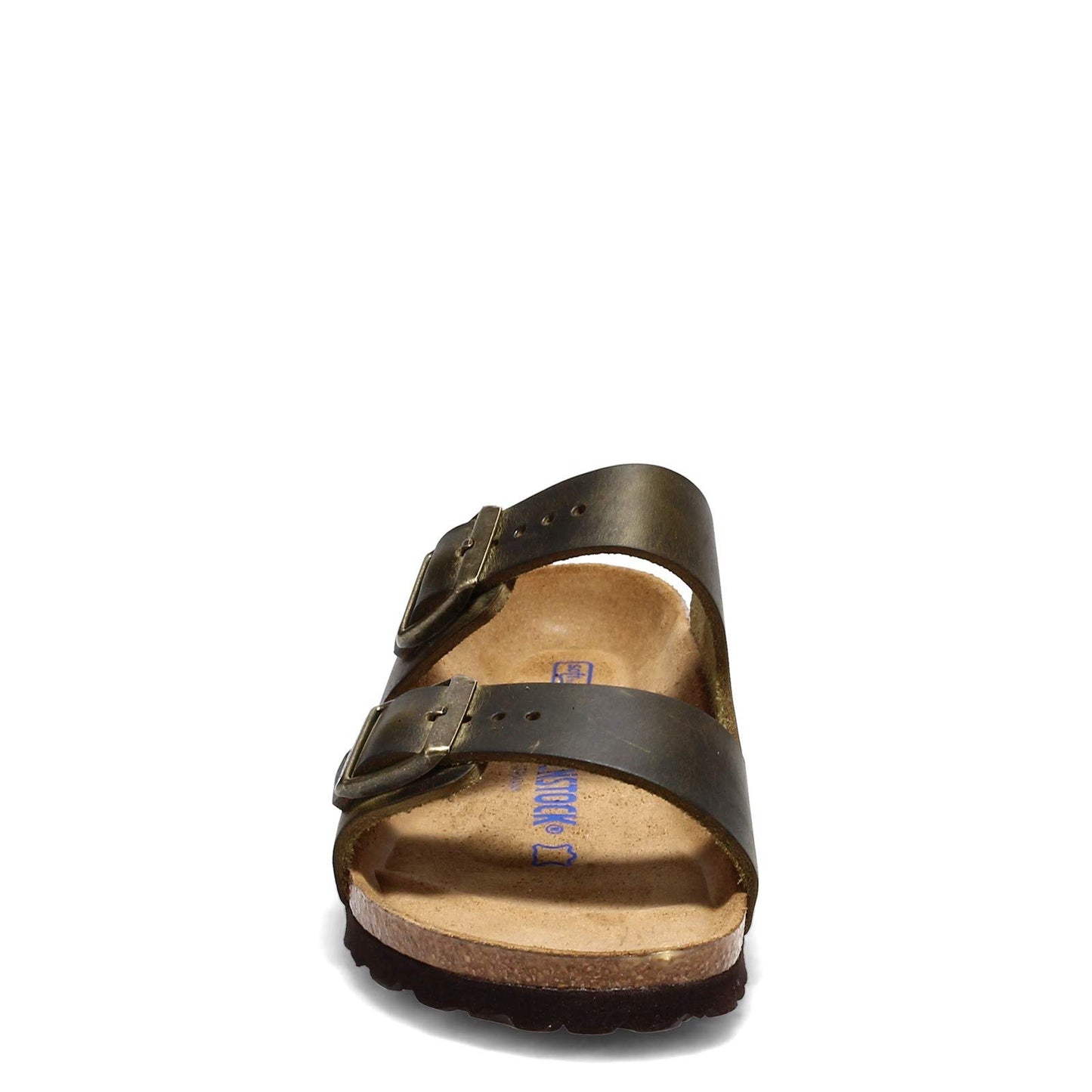 Birkenstock Womens Arizona Soft Foodbed Sandal, Jade Oiled Leather, Size 40 N EU (9-9.5 N US Women)
