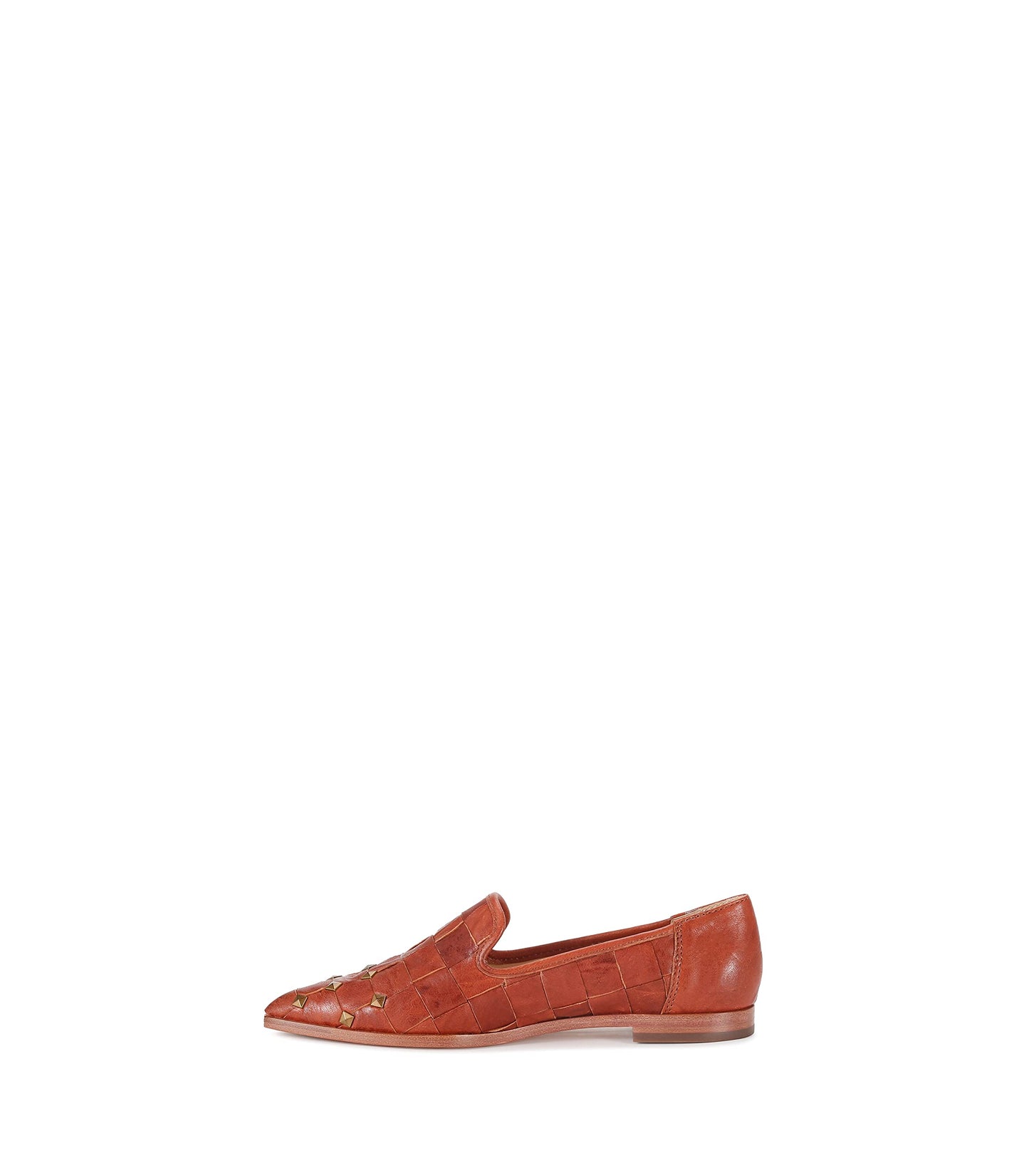 Frye Women's FR40392 Kenzie Studded, Cognac - 7.5M