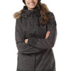 Burton Women's Lelah Snowboarding Jacket (True Black Heather/True Black, Large)