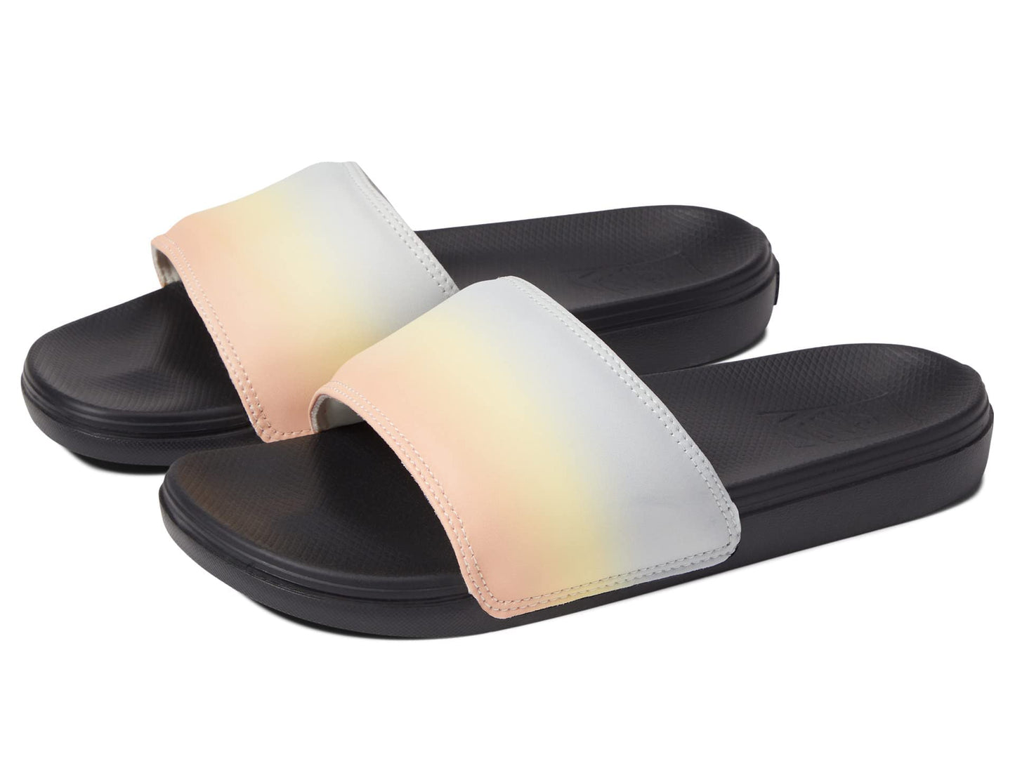 Vans La Costa Slide-On (Ombre Sunrise) Multi/Black Men's 7.5, Women's 9 Medium