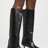Stuart Weitzman Women's Naomi Boots 50mm, Black, 8.5 Medium US