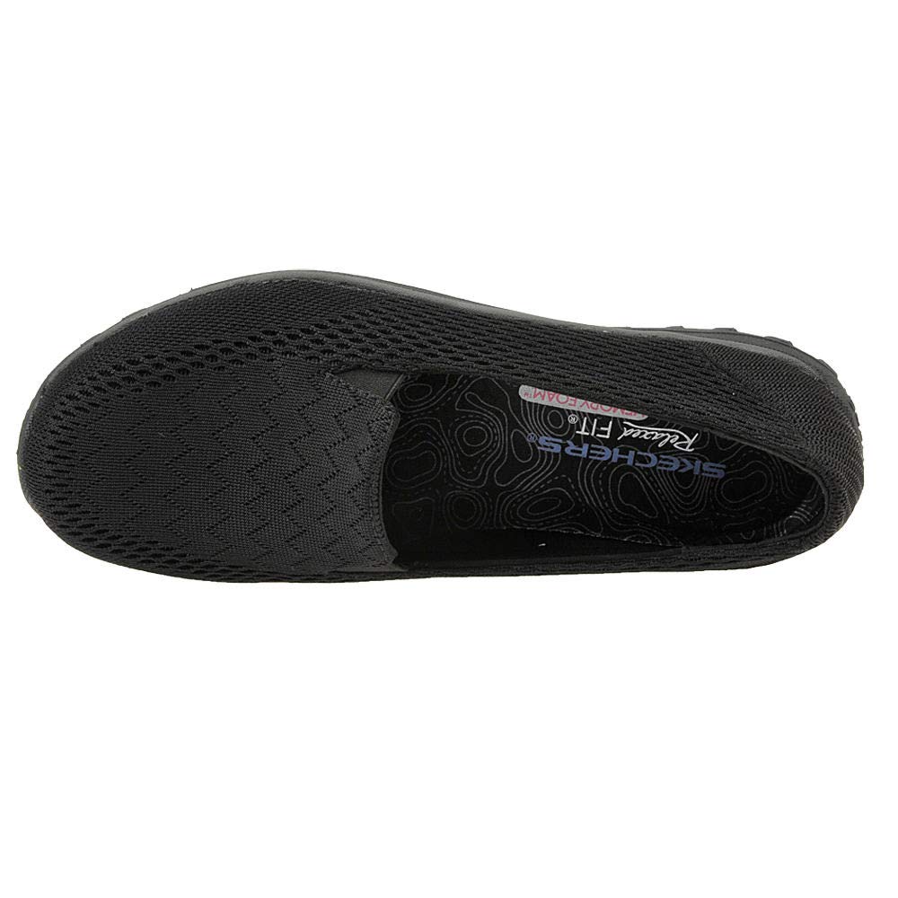 Skechers USA Reggae FestWillows Womens Slip On 10 BM US Black
