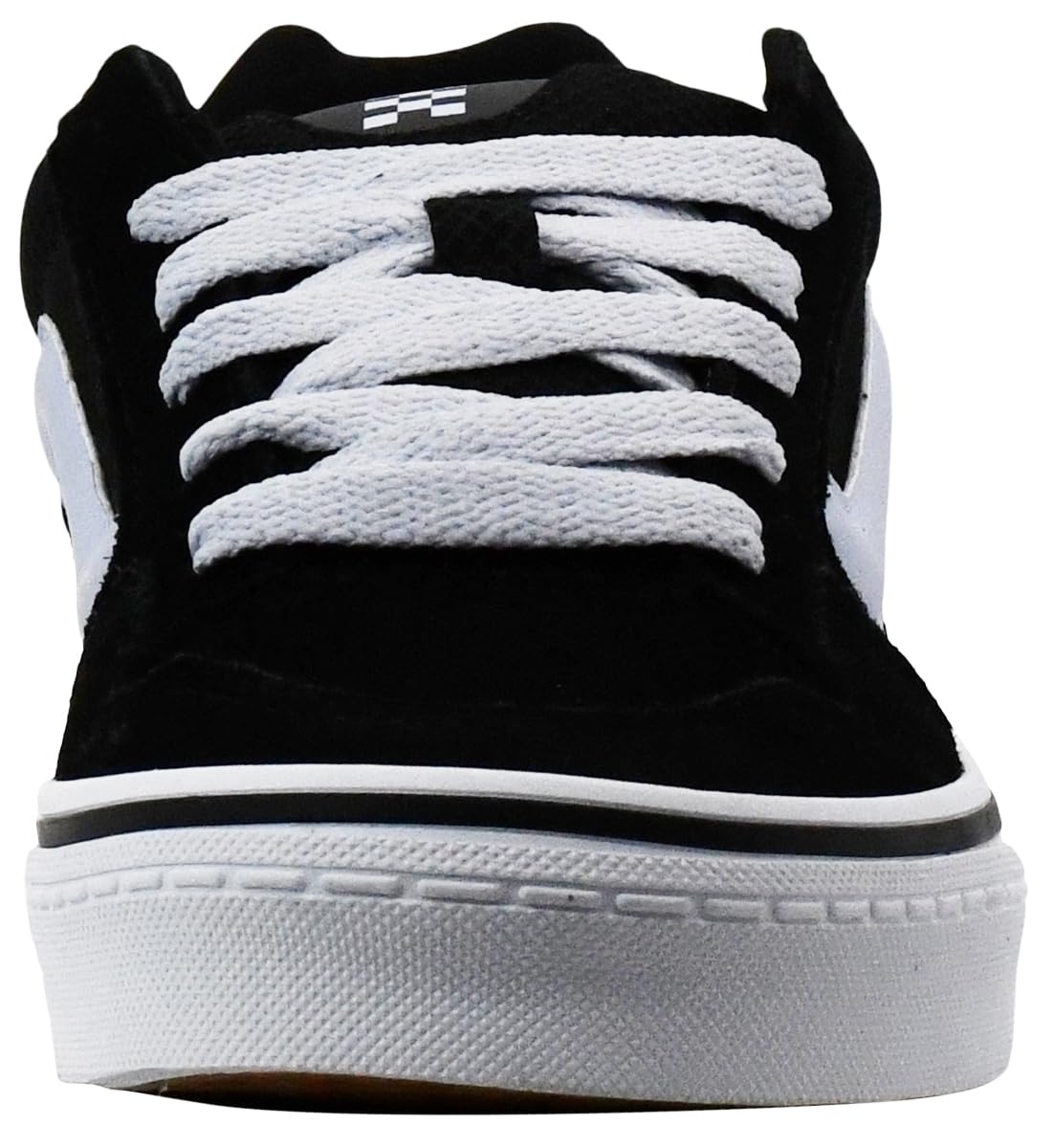 Vans Women's Caldrone Sneaker, Suede/Mesh Black/Light Blue, 7 M US