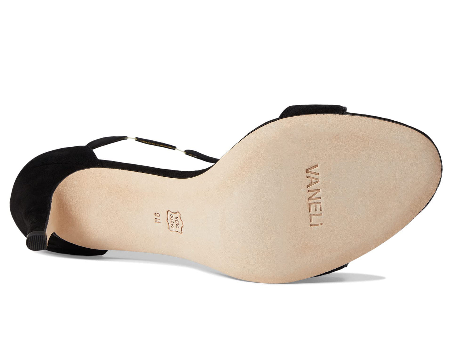 Vaneli Brooke Black Suede 4 M (B)