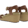 Birkenstock Women's Soley Ring-Buckle Oiled Leather in Cognac