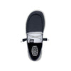 HEYDUDE Women's Wendy Tri Varsity Slip On Loafer, Navy Size 5 | Colorblock