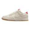 Nike Dunk Low Women's Shoes (HV5231-133, Sail/Picante Red/Flax/Pale Ivory) Size 9.5