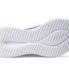 Skechers Kids Girls Ultra Flex 3.0 - Safari Shine Sneaker, Navy/Multi, 3