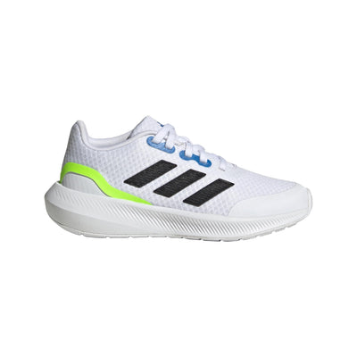 adidas RunFalcon 3.0 (Little Kid/Big Kid) Footwear White/Core Black/Bright Royal 4 Big Kid M