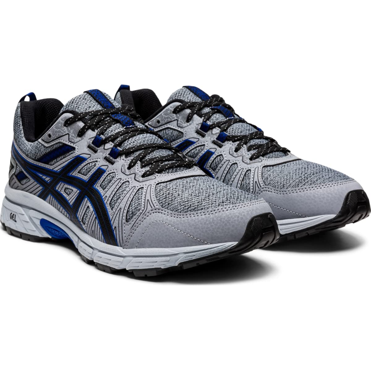ASICS Gel-Venture® 7 Sheet Rock/Asics Blue 8 4E - Extra Wide