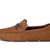 Cole Haan Men's Grand Laser Bit Drivers, Golden Toffee Nubuck/Gum, 12-M US