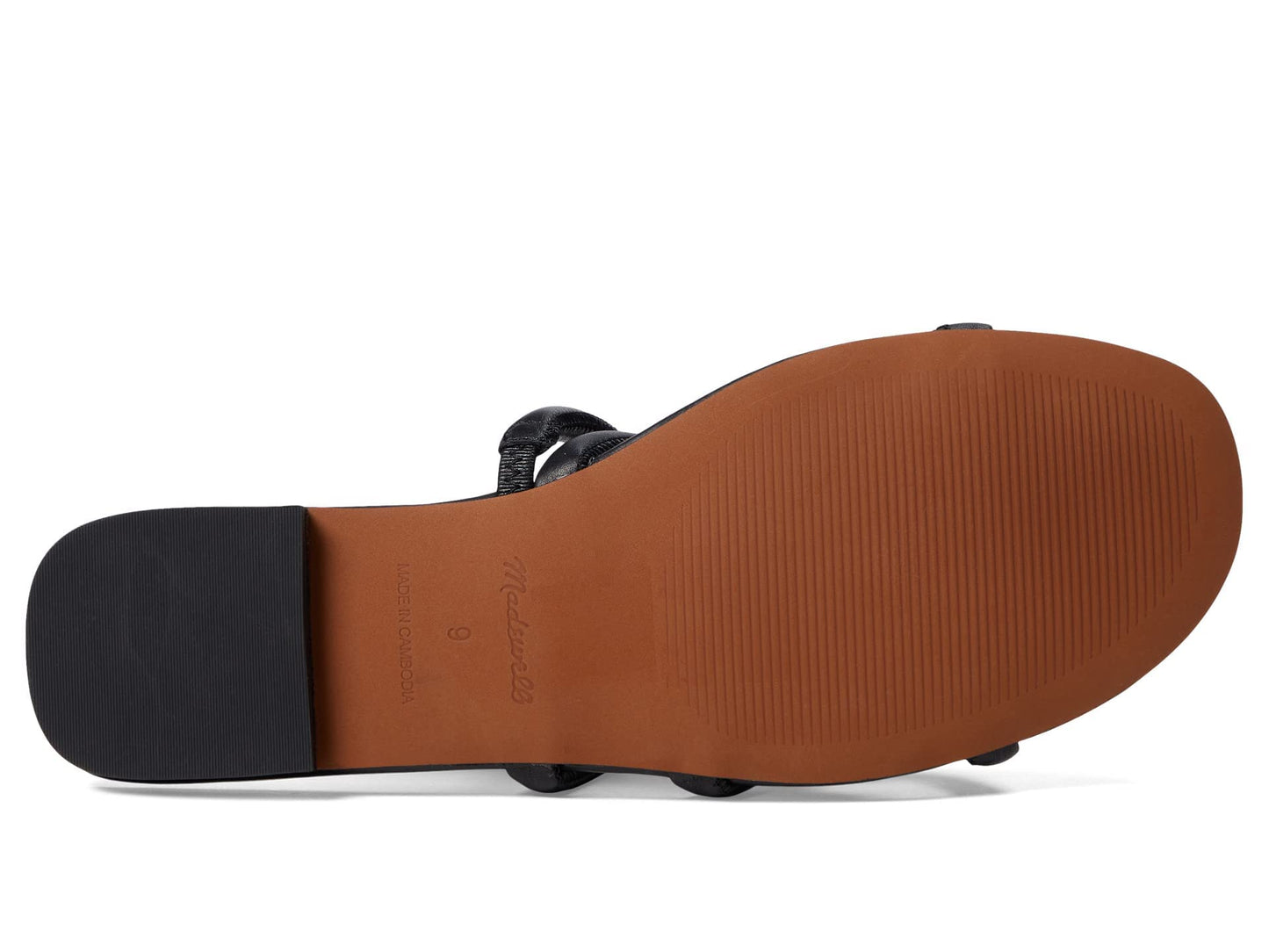 Madewell Deirdre Femme Slide True Black 6.5 M