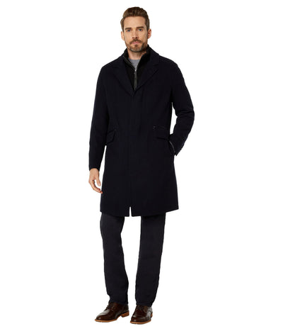 Cole Haan mens Outerwear Coats/Jackets,NAVY, M