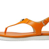 Michael Kors Jilly Flat Sandal Apricot 7 M