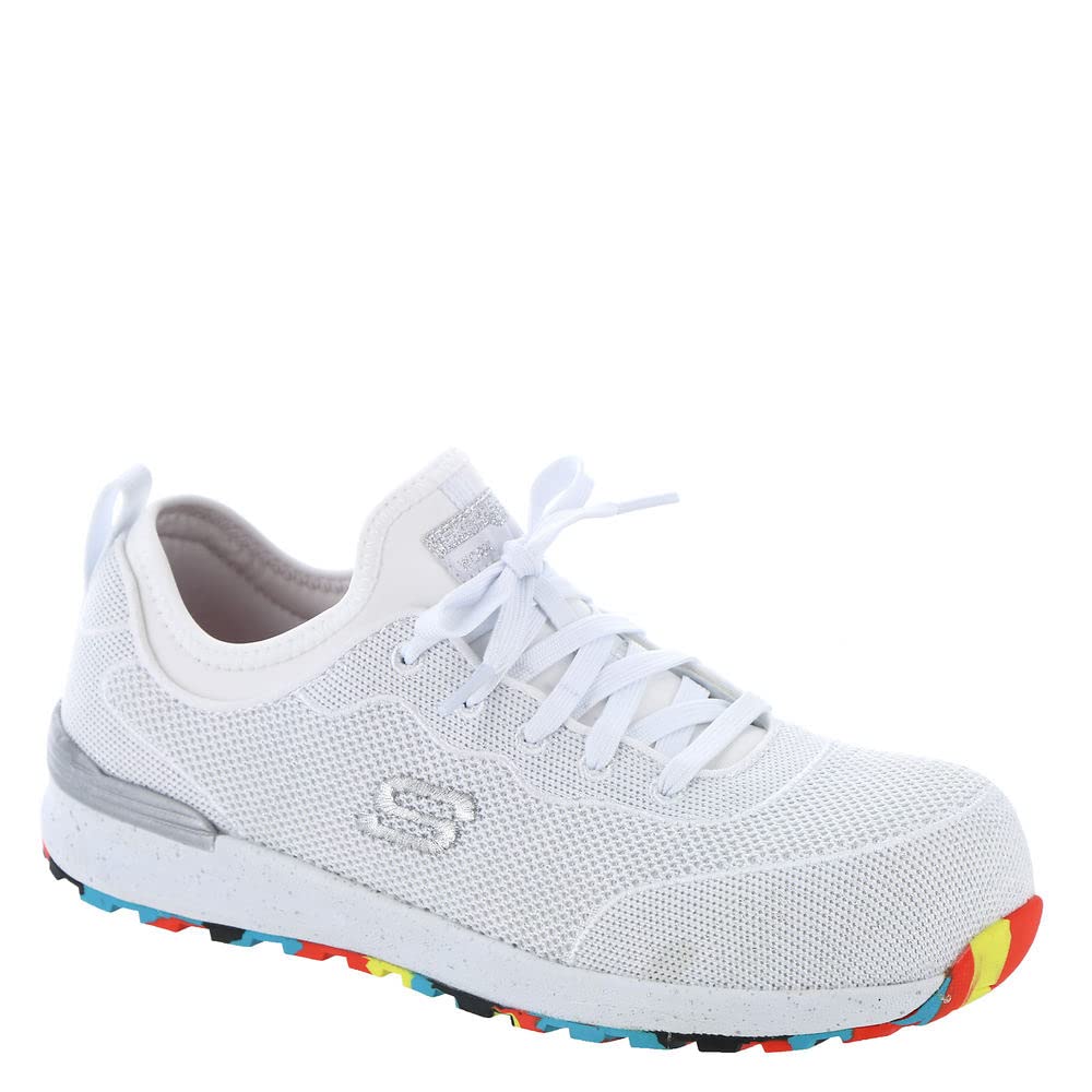 Skechers Work BulklinBalran Womens Slip On 65 BM US White
